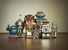 Robot Family Pic photo