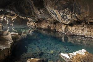 Geothermal cave Grjótagjá