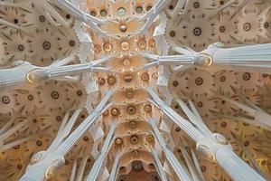 Sagrada Familia interior, Barcelona, Spain