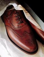 new pair of mens shoes photo