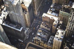 Aerial view of Manhattan, New York City photo