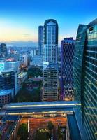 Urban City Skyline, Bangkok, Thailand. photo
