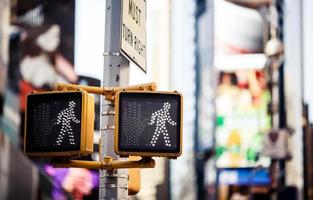 Keep walking New York traffic sign photo