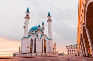 Mosque "Kul Sharif" in Kazan Kremlin, Tatarstan, Russia photo