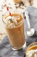 Fancy Iced Coffee with Cream photo