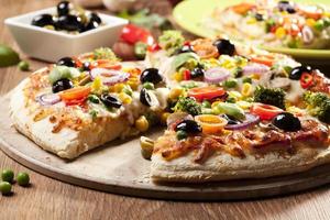 Pizza vegetarian photo