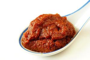 Red curry paste photo