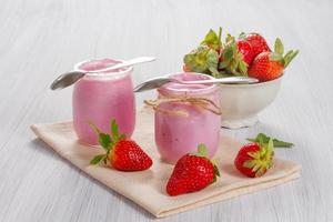 Strawberry yogurt