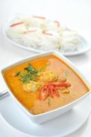 Crab meat curry