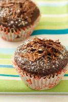 Chocolate muffins photo