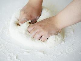 Bread cooking kneading photo