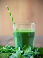Spinach smoothie photo