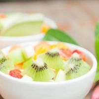 ensalada de frutas para saludable foto