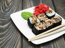 sushi japonés