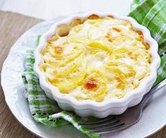 Potato gratin with cream