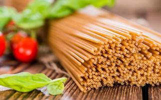 Wholemeal Spaghetti (close-up shot)