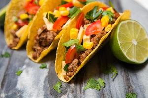 Delicious tacos photo