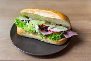 Fresh sandwich photo