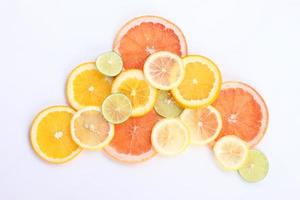 healthy food background, Citrus fruits photo