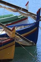 Proues - Barques Catalanes - Collioure, France photo