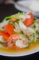 spicy shrimp salad photo
