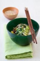 Japanese Spinach Leek Salad