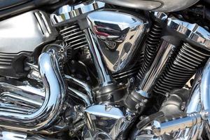 Motorcycle engine photo