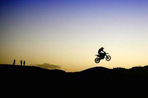 salto de motocross