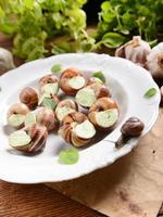 snails with garlic butter