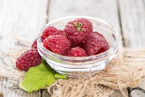 Healthy Raspberries