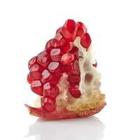 Piece of pomegranate photo