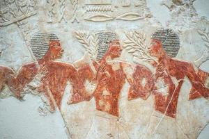 artefacto del antiguo egipto - ägyptisches fresko