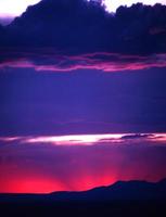 Sunset in Mesa Verde National Pork, Colorado photo