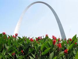 Arch Over Flowers