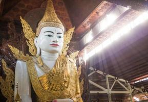 buddha in myanmar temple