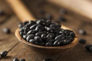 Organic Raw Dry Black Beans photo