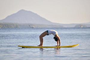 Yoga on a Paddleboard photo