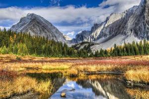 Beautiful fall mountain landscapes