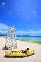 kayak en la playa foto