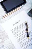Sign a Contract photo