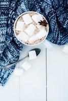 Cozy winter home background