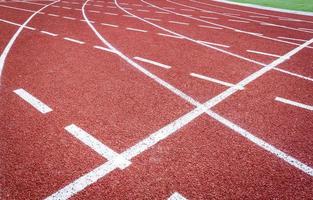 Athletic track photo