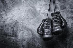old boxing gloves photo