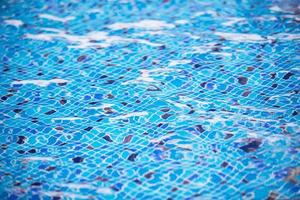 Swimming pool water. Aqua texture photo