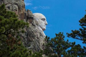 Mt. Rushmore, South Dakota, George Washington, Profile