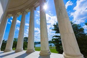 Thomas Jefferson memorial in Washington DC photo