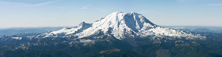 Panoramic view of Mount Rainier