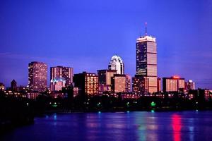 Boston skyline photo