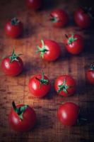 tomates cherry foto