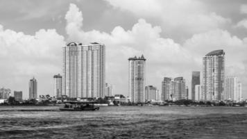 paisaje urbano de bangkok foto
